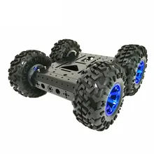 SZDoit C3 Р/У Машинки Смарт DIY робот комплект 4WD 4-х колесные 12V двигатель Радиоуправляемый гоночный автомобиль дистанционного Управление игрушки для детей, подарок