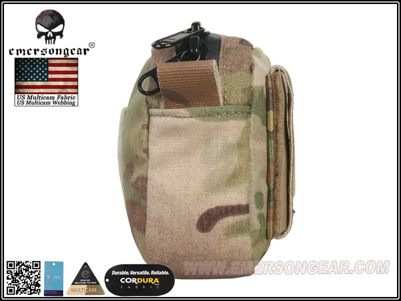 Сумка мешок Emersongear для охотничьего жилета 18 см * 11 с тактической сумкой на пояс