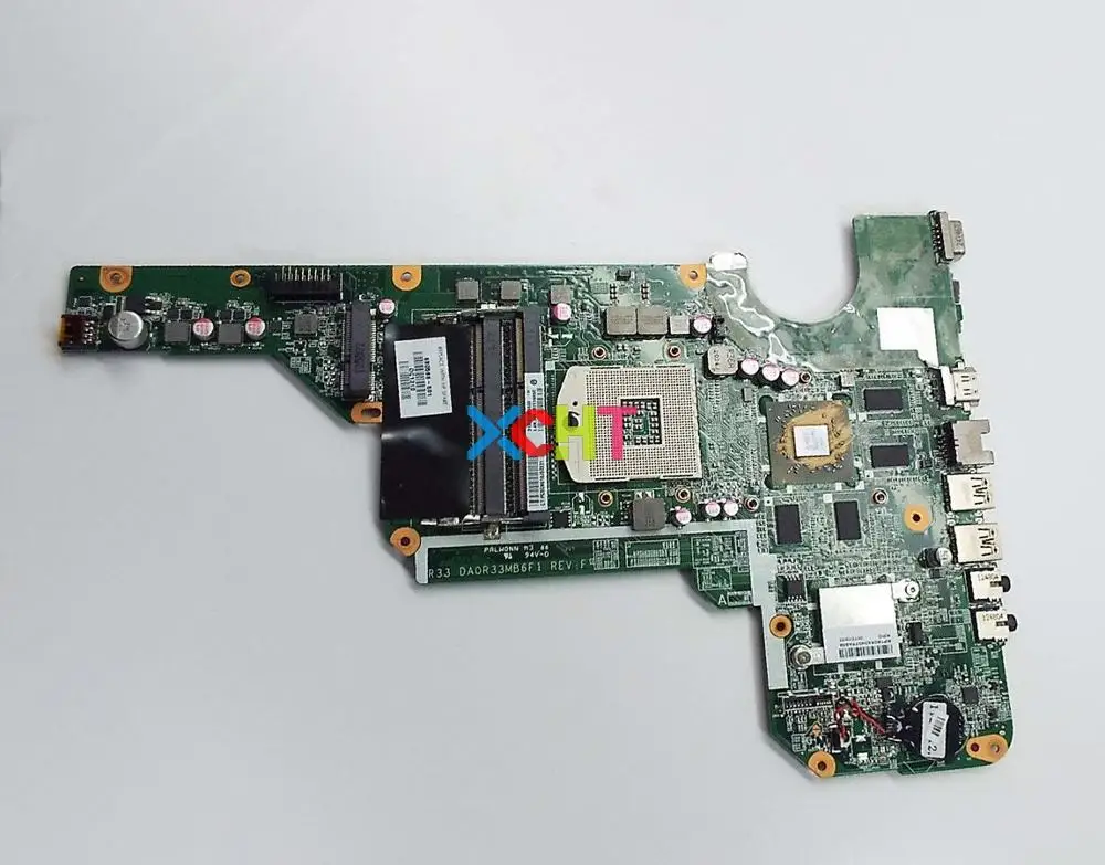 

XCHT for HP Pavilion G4 G6 G6T Series 680569-501 680569-001 680569-601 DA0R33MB6F1 HM76 7670/1G Laptop Motherboard Tested