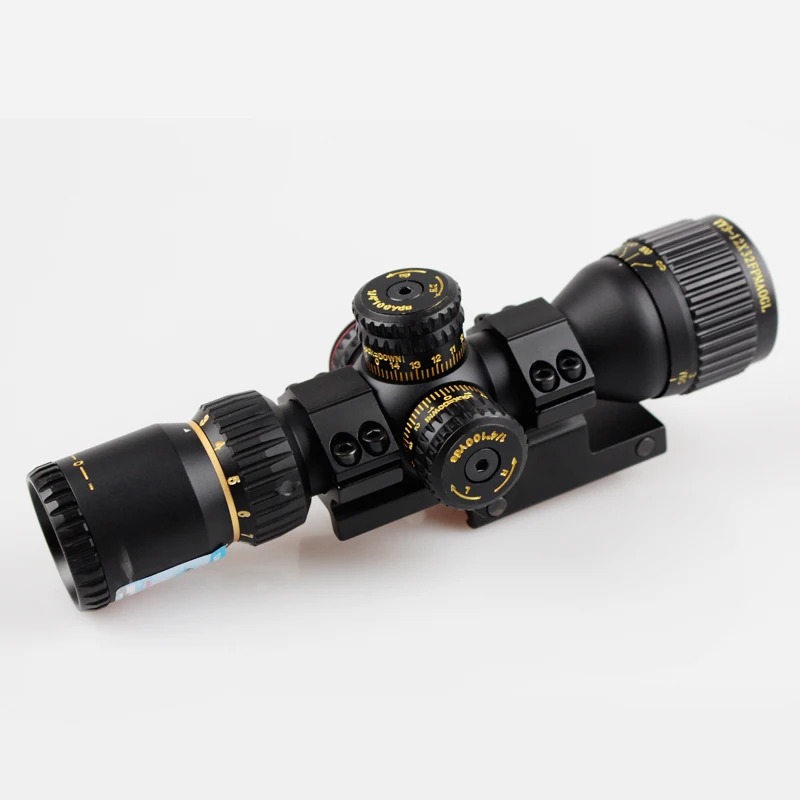 Оптика для винтовок Sniper VT 3 12x32 с подсветкой интегрированные крепления|Оптические