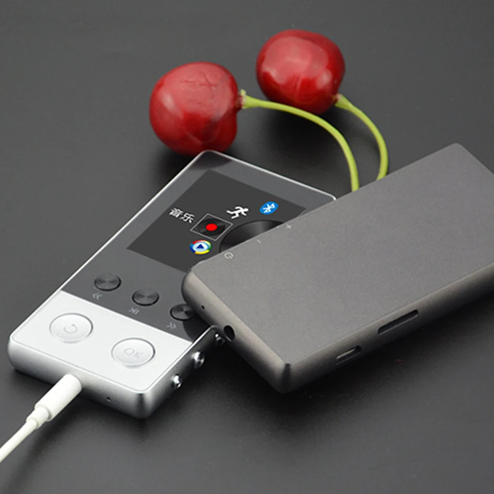 8 ГБ портативный с fm-радио музыкальный медиаплеер Поддержка MP3 Bluetooth аудио радио Металл электронная книга экран воспроизведения