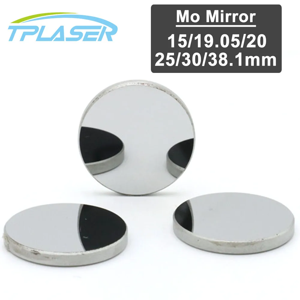 

High Quality Co2 Laser Mirror Dia. 15 19.05 20 25 30 38.1mm Mo Reflect Mirror For Co2 Laser Engraving And Cutting Machine
