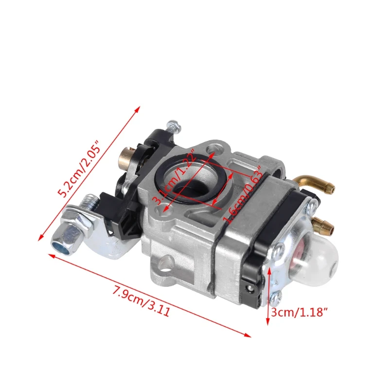 Карбюратор 10 мм с прокладкой для Echo SRM 260S 261S 261SB PPT PAS 260 261 BC4401DW триммер бесплатная