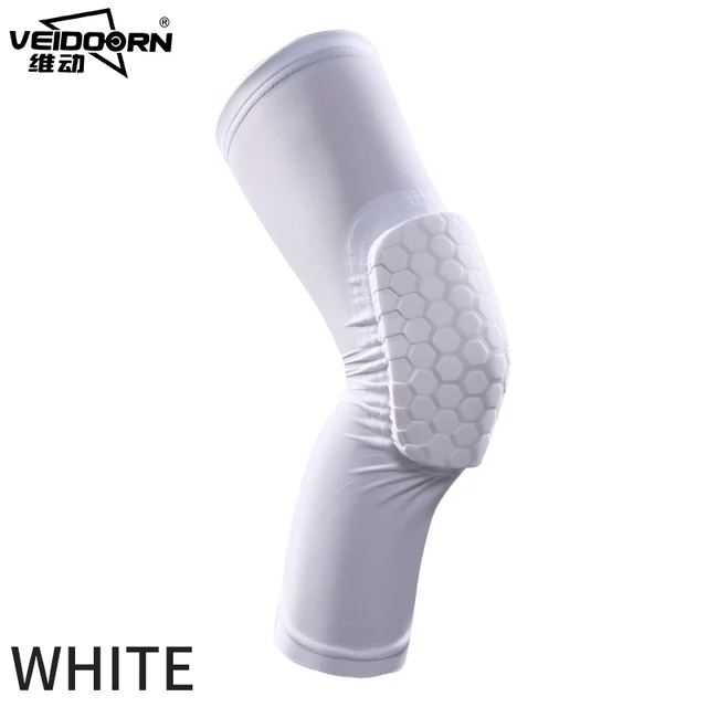 Veidoorn 1 PCS Basketball HEX Padded Compression Leg Sleeve Basketball