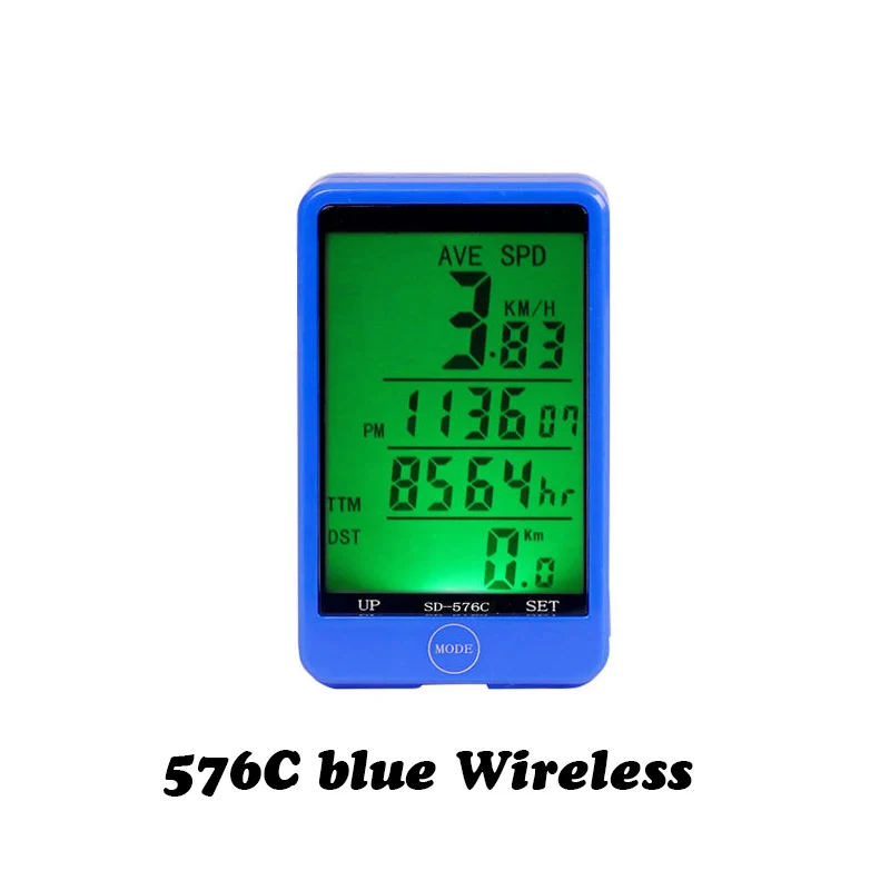 

Night Luminous Large Screen Bicycle Speedometer Waterproof Wired Wireless Upgraded Cycling Stopwatch MTB Road Bike Computer
