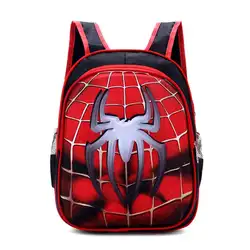 Новый Человек-паук школьные ранцы для мальчиков детская Начальная школа школьный детский рюкзак сумка