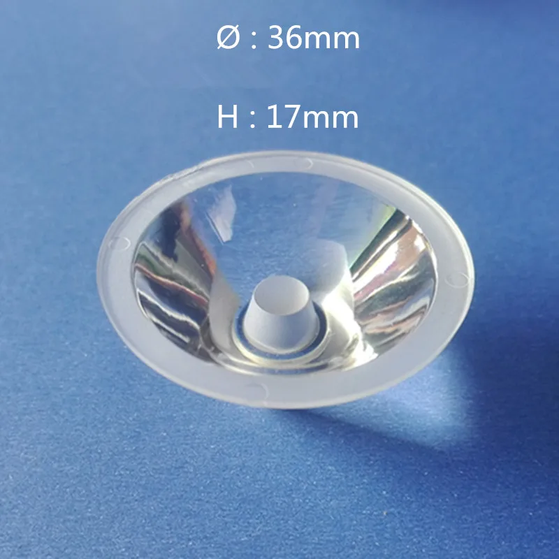 

10 pcs large power Infrared lens LED spot light Tunnel Light lens 36mm diameter and 38mm the holder