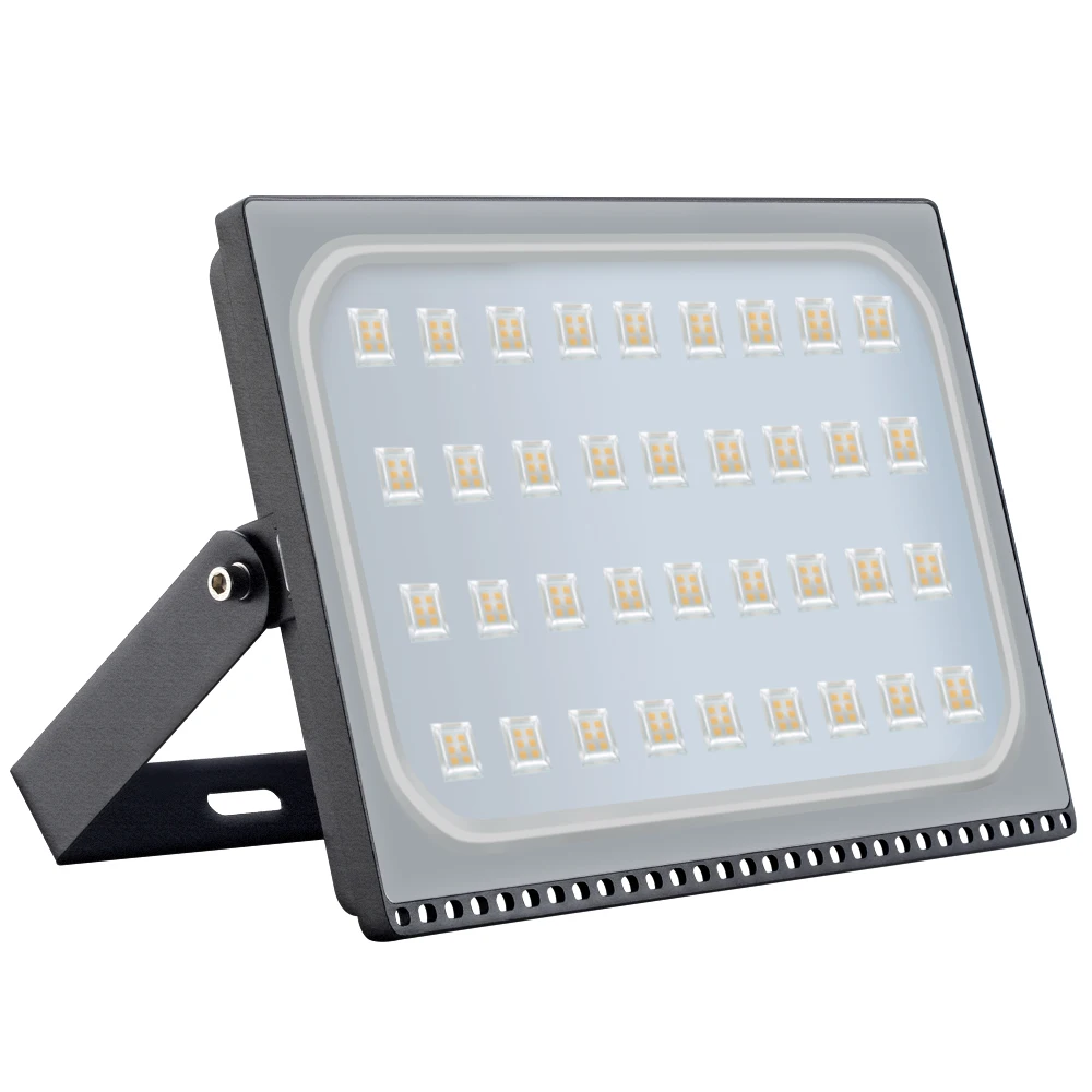 Ultraslim 200W LED Floodlight Outdoor Security Lights 110V Warm White Waterproof IP65