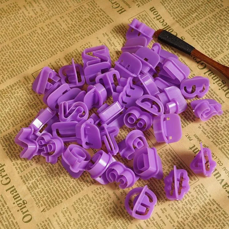 

40pc Icing Cutter Mold English Alphabet Symbol Cookie Cutting Character Fondant Cake Decorating Set Cake Baking Tool