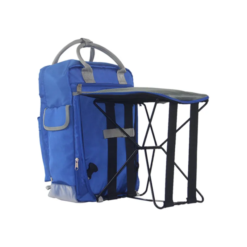 

3 in 1 Waterproof Backpack and Stool Chair Combo Gear Camping Furniture for Hiking Fishing and Outdoor Activites Portable