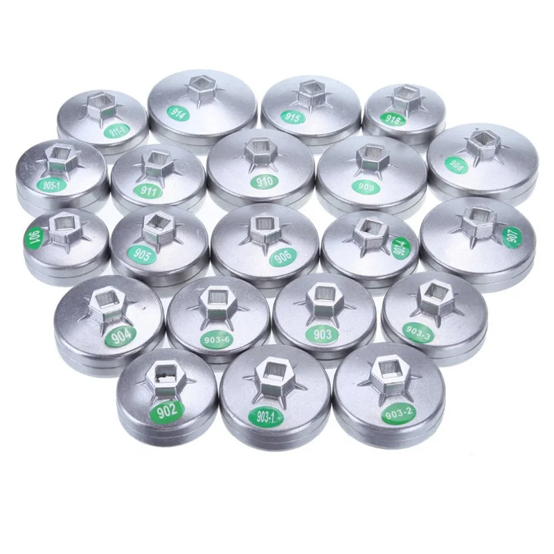 Mainpoint-23-Pcs-Oil-Filter-Cap-Removal-Wrench-Cup-Socket-Set-Ratchet-Spanner-With-Case-Hand