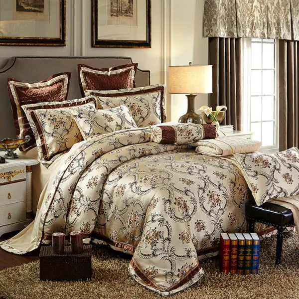Online kaufen groÃhandel jacquard bettwäsche aus china ...