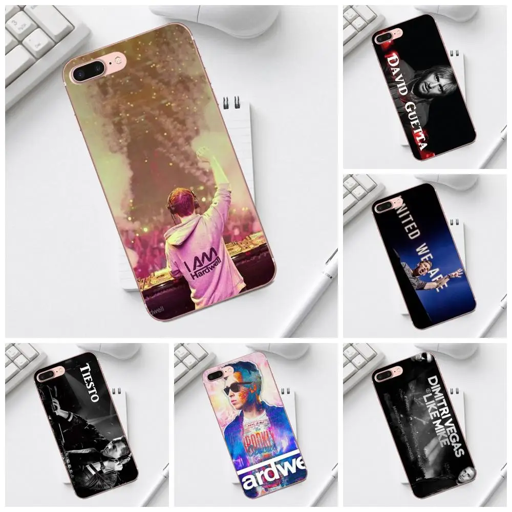 Qdowpz I Am Hardwell Dj Electro для iPhone 4 4S 5 5C SE 6 6S 7 8 Plus X XS Max XR Galaxy A3 A5 J1 J3 J5 J7 2017 ТПУ чехол