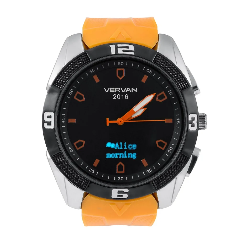 Bluetooth 4 0 Vervan V8 Waterproof Smart Watch Support Sedentary Lost Reminder font b Smartwatch b
