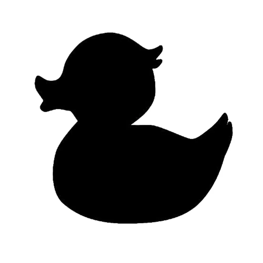 Rubber Duck Bumper Sticker Fun Car Window Vinyl Sticker Accessories