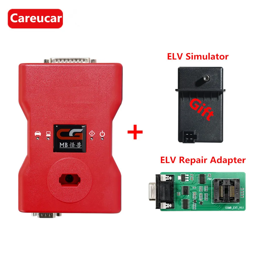 

CGDI Prog MB for Benz Car Key Add Fastest for Benz Key Programmer Can Choose ELV Repair Adapter/ELV Simulator And so on
