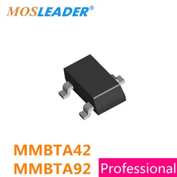 

Mosleader 3000PCS MMBTA44 3D MMBTA94 4D SOT23 300V 400V 200mA 0.2A NPN PNP Made in China High quality