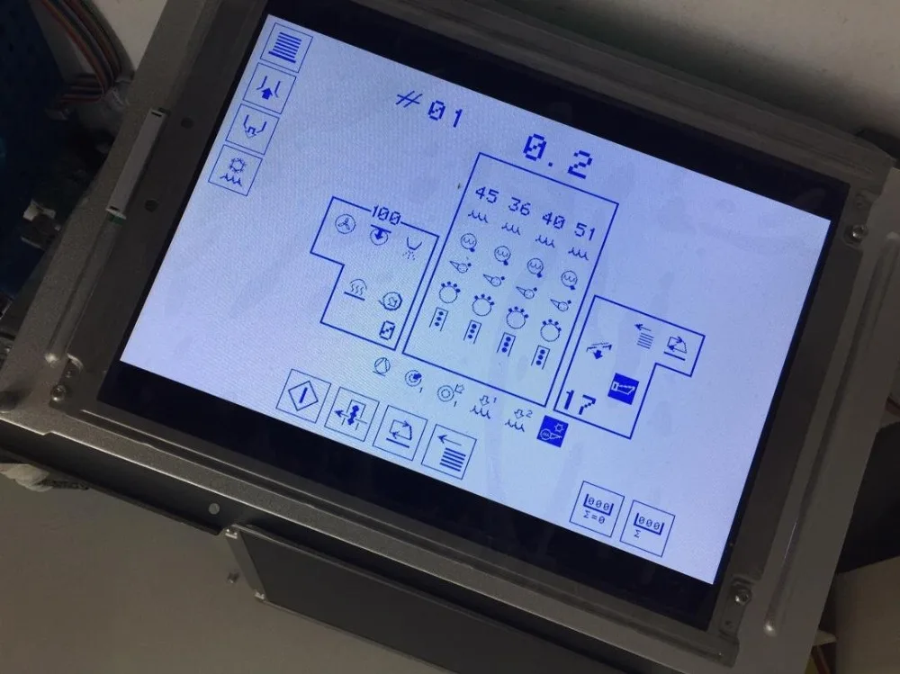 

newest TFT-display, CP Tronic display, with DNK board, DNK2 board MV.036.387, 00.785.0353 CPTronic display and DNK