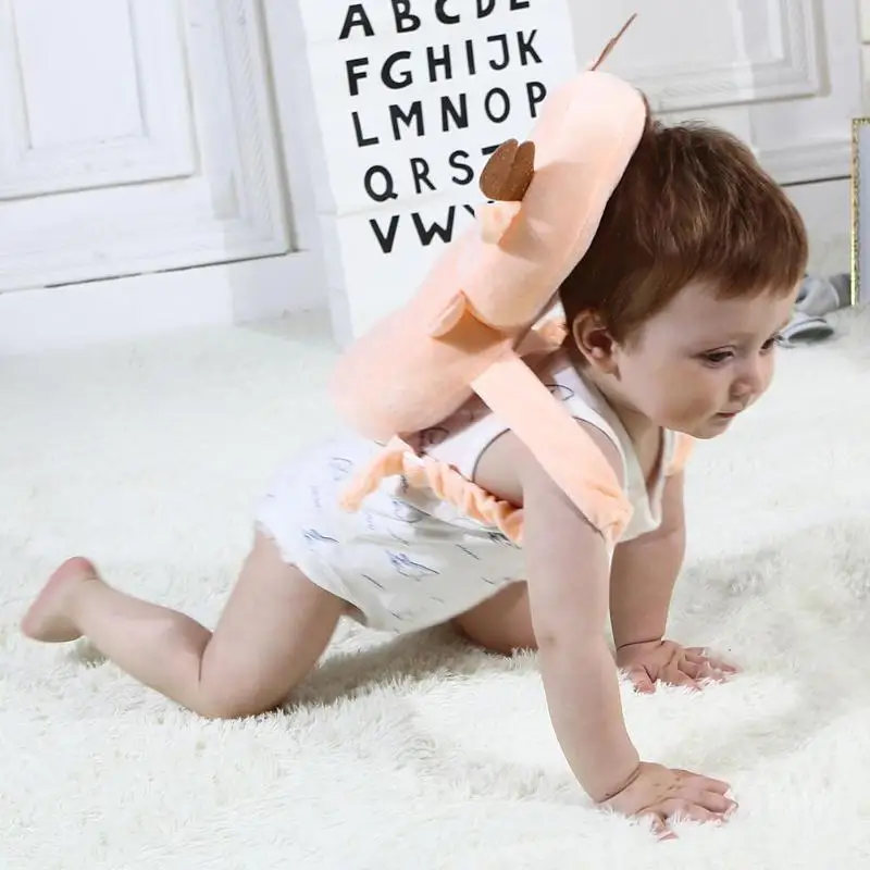 Детская защита головы Милый хлопковый подголовник подушка против Краш уход за малышом