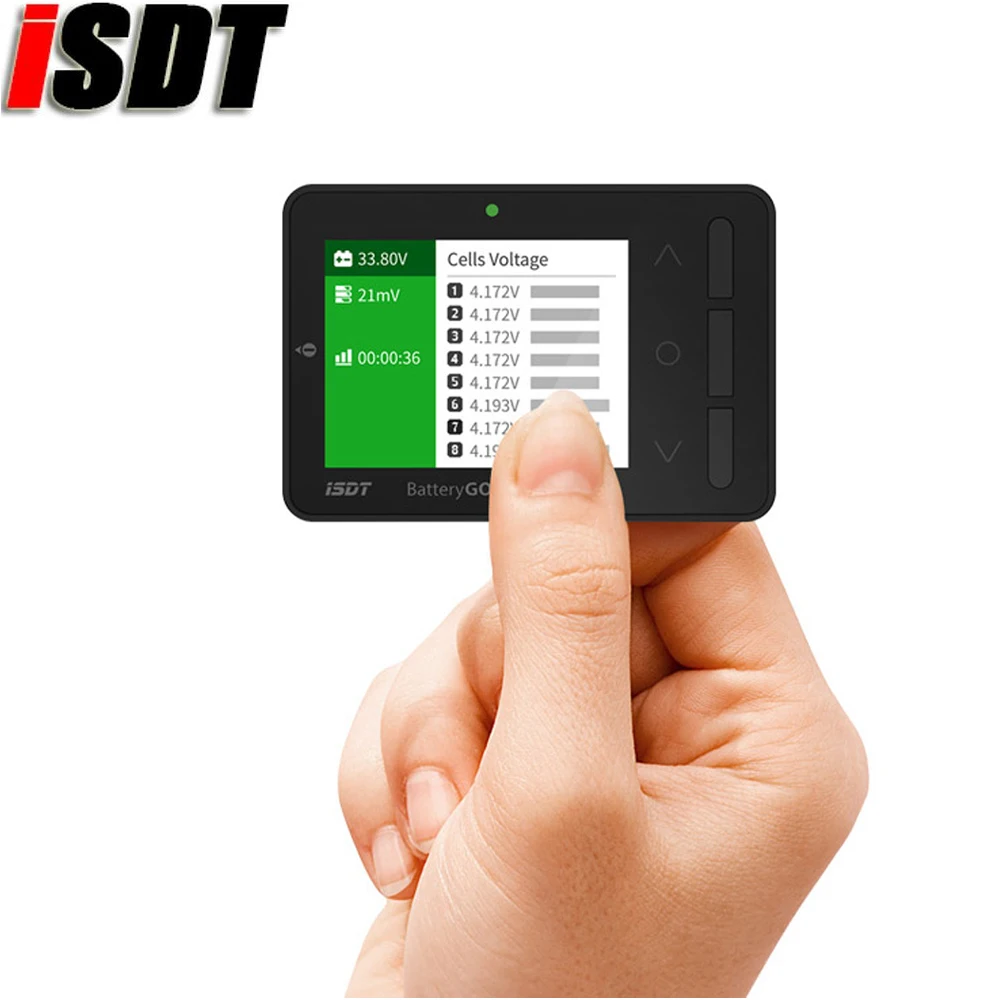 ISDT BattGo BG-8S Smart Battery Checker Balancer Receiver Signal Tester Quick Charge Function