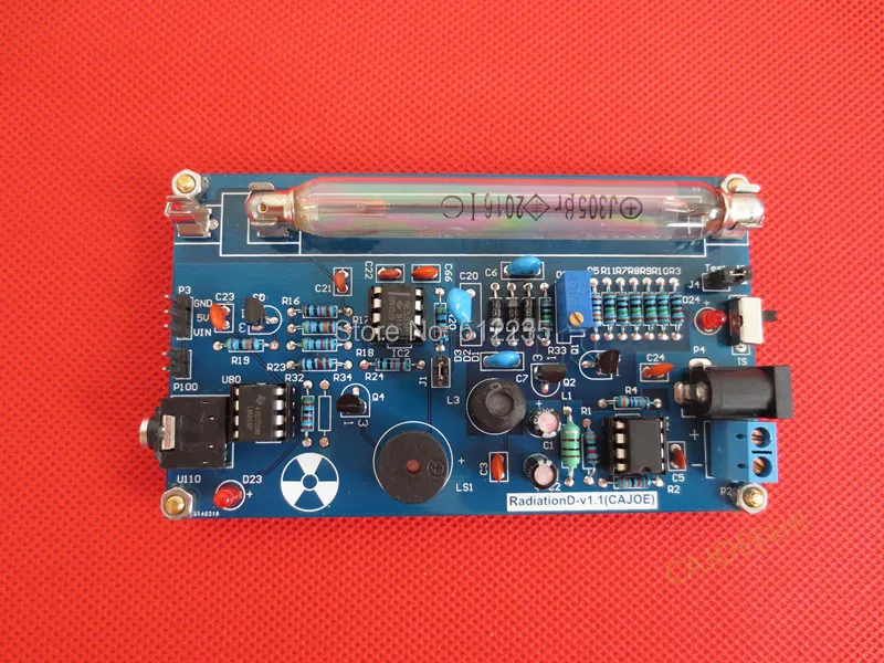 Good Quality Assembled DIY Geiger Counter Kit; Nuclear Radiation Detector;GM Tube