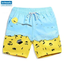 Мужские обшитые мужские шорты летние плюс размер плавки быстросохнущие мужские свободная одежда для пляжа купальный костюм Фитнес-Спорт джоггеры