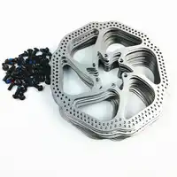 14ピースブランドnewhigh品質ステンレス鋼滑らかな表面ブレーキローター160ミリメートル6インチディスク84ボルト用bb5 bb7 mtb