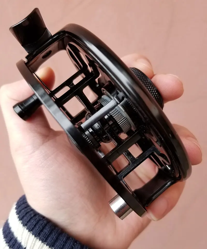Carretel de Pesca Roda de Pesca de Alta Carretel de Pesca da Mosca de Alumínio da Mosca 3 e 4 5 e 6 7 e 8 wt Left & Right Hand Mudou Qualidade Cnc Grande Caramanchão da Mosca 18 Carretel de pesca com mosca alumínio 3