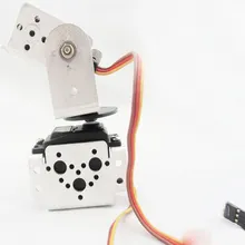 High Quality TowerPro MG995 Servo with 2 DOF Bracket Kit Compatible Sensor Mount kit Robot for Arduino Smart Car Kits Robot 17dof biped robotic educational robot humanoid robot kit servo bracket f17326
