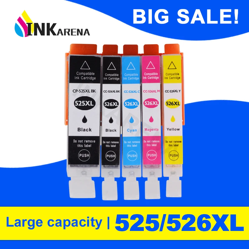 PGI-525 PGI 525 CLI 526 чернильный картридж для Canon Pixma iP4850 ix6550 MG5150 MG5250 MG6150 MG8150 MX885 MG5350