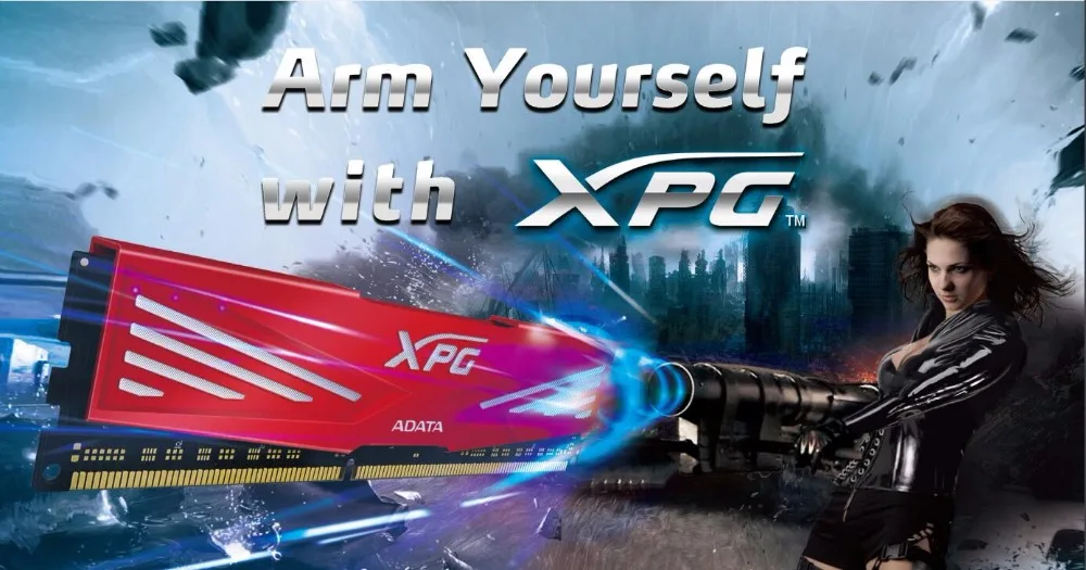 ADATA XPG V1 DDR3 2133MHz(PC3 17000) 8GB модули памяти, красный(AX3U2133W8G10-DR