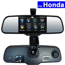 Android Автомобильное зеркало заднего вида DVR gps Bluetooth wifi для Honda CRV Civic Accord Acura Jade Odyssey City Fit Jazz авто монитор