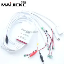 MAIJIEKE все в 1 Профессиональный тестовый специальный кабель питания для iPhone 7 6 6s Plus 5s 5 5c 5SE 4S 4 провод для зарядки аккумулятора