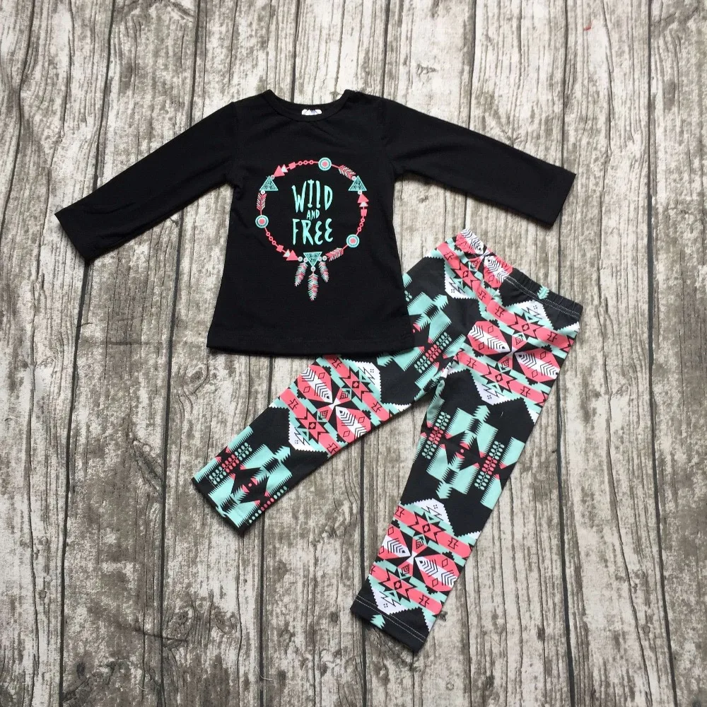 Buy 2016 girls wild free clothing babay girls Fall outfits baby girls boutiques