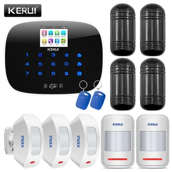 

KERUI W193 Wireless Burglar GSM 2.4G WIFI PSTN Alarm System For Home Security 2.4 inch TFT Color Screen