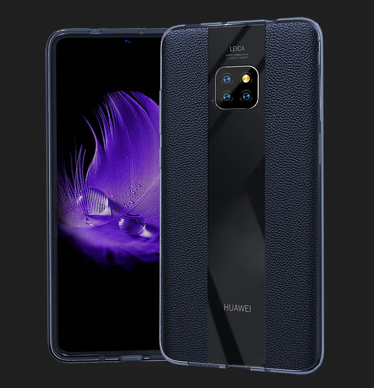 Для huawei mate 20 Pro Чехол Porsche кожаный чехол для huawei mate 20 X прозрачный чехол для huawei mate 10 Pro P20 P30 Pro Чехол