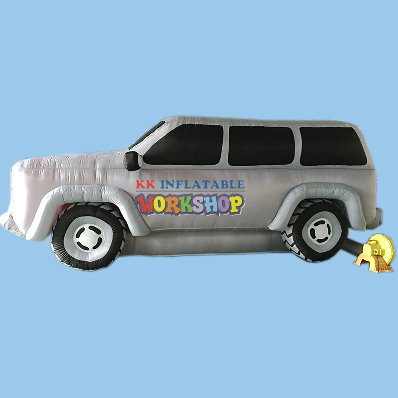 

Customized giant inflatable car model with advertisement logo