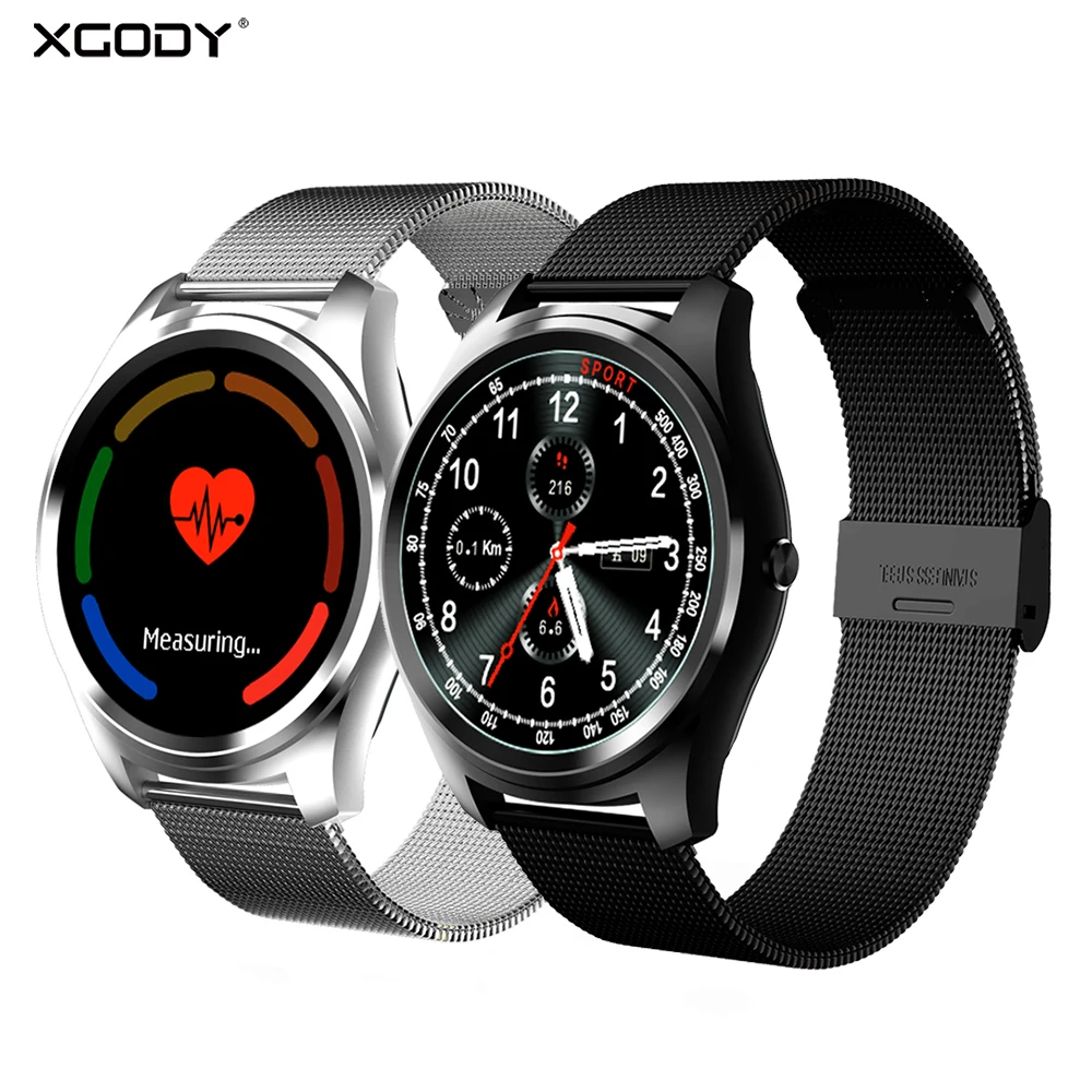 

XGODY X8 Smart Watch Bluetooth Phone Call Heart Rate Monitor Running Pedometer Sports Fitness Bracelet wearable devices for Men