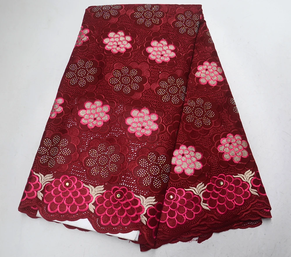 

Dry cotton polish African Swiss voile lace fabrics latest fashion Swiss voile lace in Switzerland stones Nigerian man voile lace