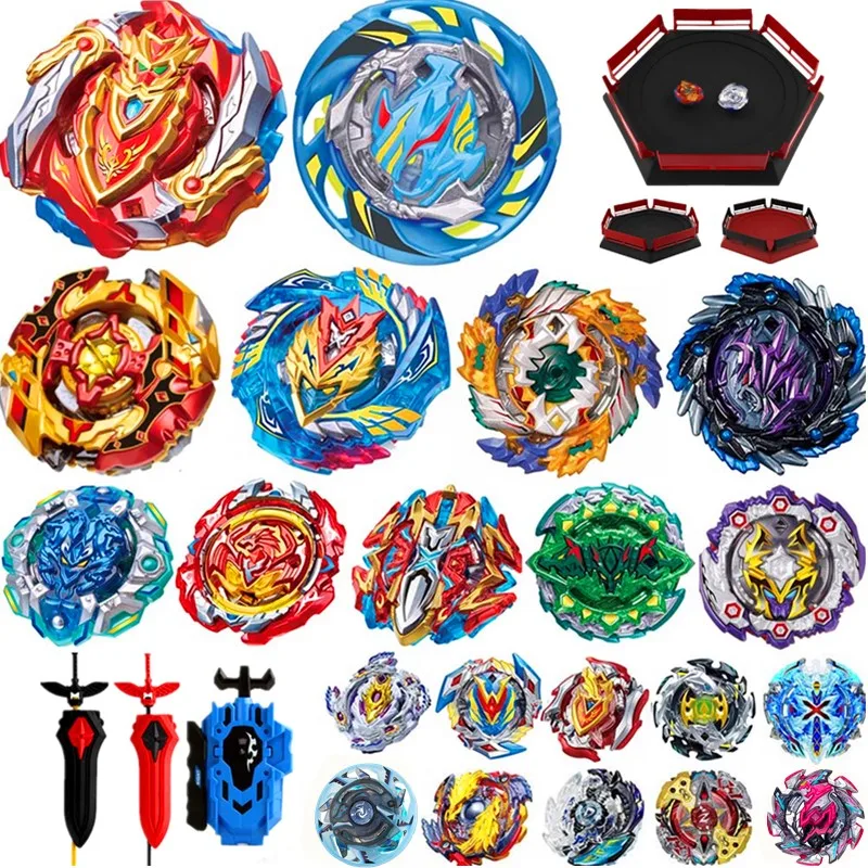 

Latest hot sale Beyblade Burst B-130 B-122 B-129 B-128 Toupie Bayblade bursts Metal Fusion God Spinning Top Bey Blade Blades Toy