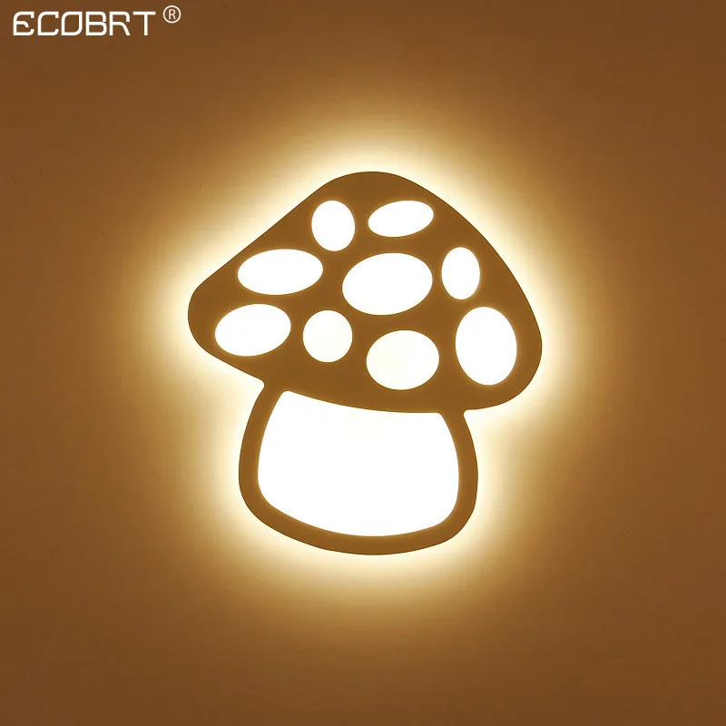 ECOBRT Modern Acrylic LED wall lamp bedroom bedside lamp hotel customer aisle children