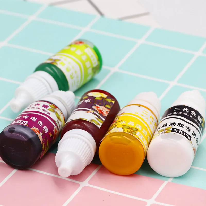 

Newly High Concentration UV Resin Liquid Pearl Color Dye Pigment Epoxy for DIY Jewelry Making Crafts MK