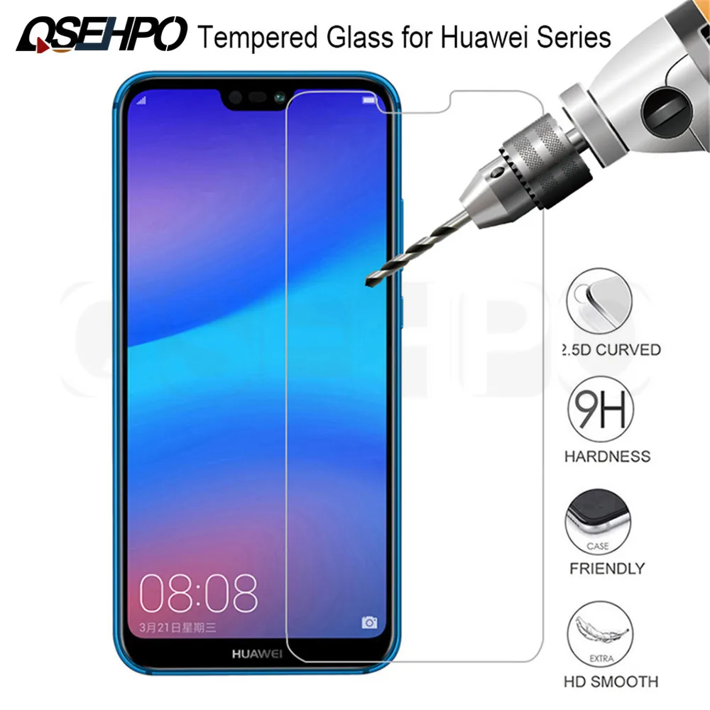 

Tempered Glass On The For Huawei P20 P30 Lite P Smart 2019 Screen Protector For Huawei P20 Lite Mate 20 Lite 20X Protective Film