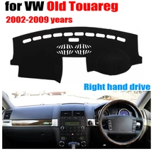 Приборной панели автомобиля охватывает мат правым dashmat Pad Даш крышки приборной панели аксессуары для Volkswagen VW старый Touareg 2002- 2009