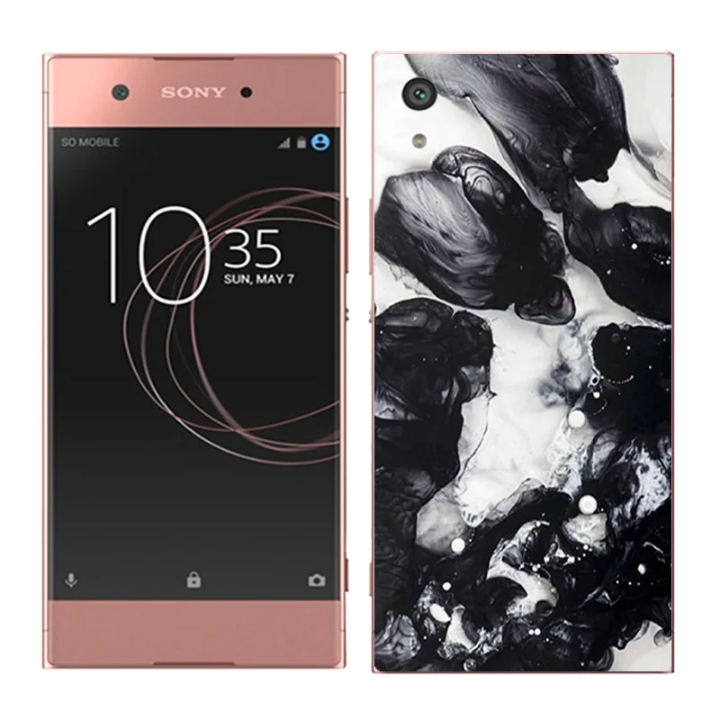 Мягкий чехол из ТПУ для sony Xperia XA1, чехол для телефона с пейзажем, чехол s для sony XA1 G3121 G3112 G3123 G3116, двойной чехол 5,0"