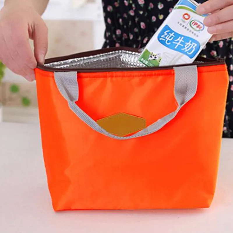 

2018 Portable Waterproof Lunch Bag For Women Picnic Tote Storage Carry Bag bolsa termica bolsa termica de almuerzo thermal bag