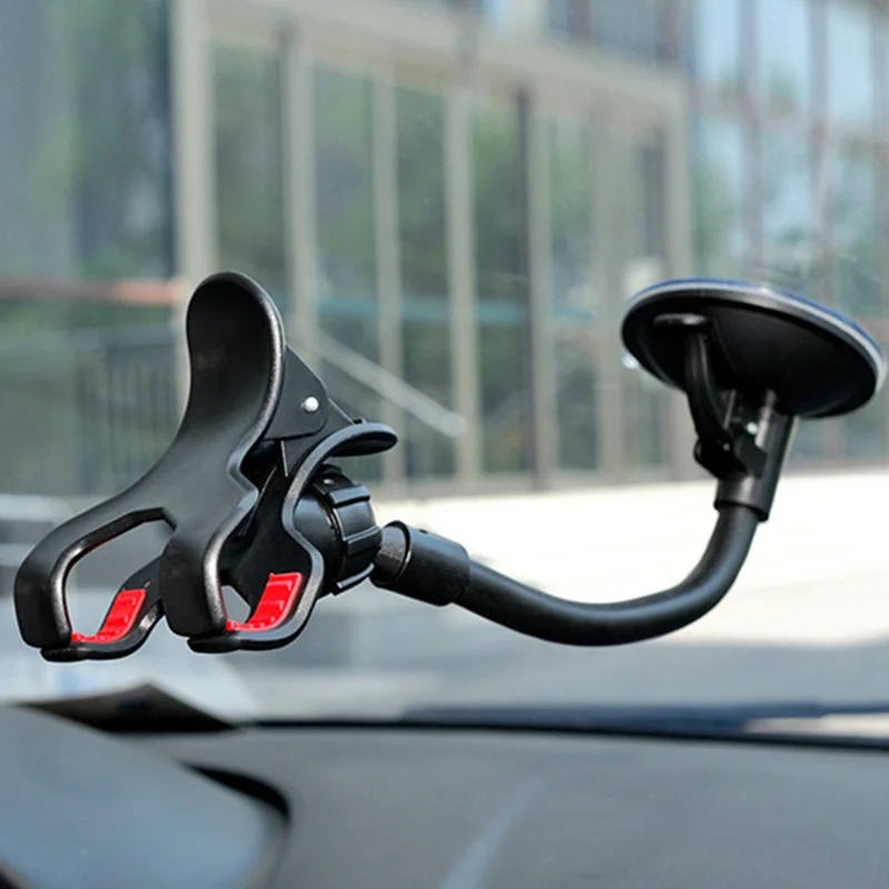 Универсальный автомобильный держатель Olaf с окошком для iPhone, держатель для мобильного телефона с поворотом на 360 градусов, подставка для samsung Galaxy A5 S8