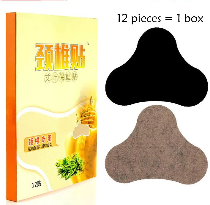 

24 pieces of 1 = 2 boxes of home health physiotherapy with cervical post ease cervical shoulder week pure moxa leaf