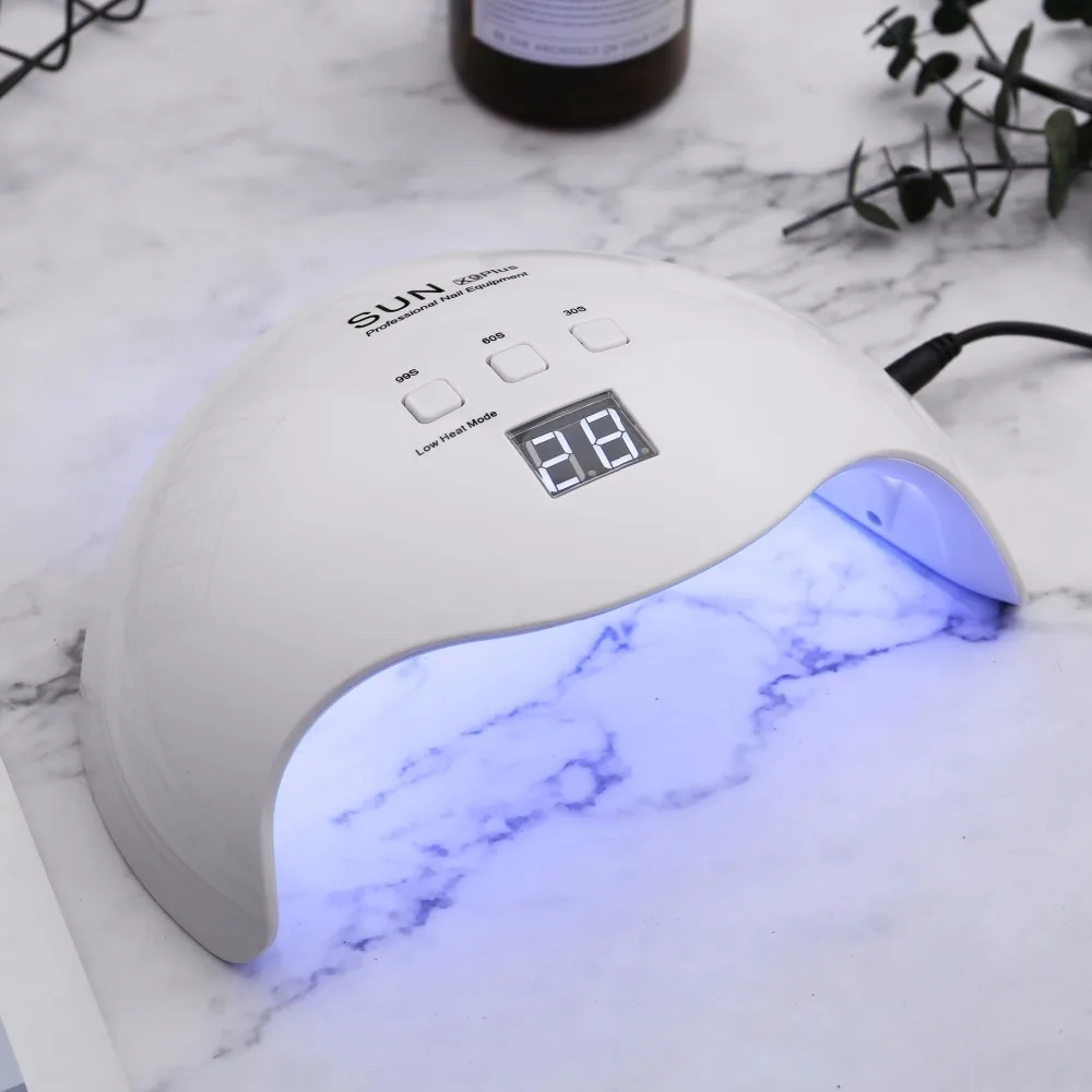 Сушилка для ногтей ENNKE SUN X9 Plus 48 Вт УФ светодиодная лампа двойной источник