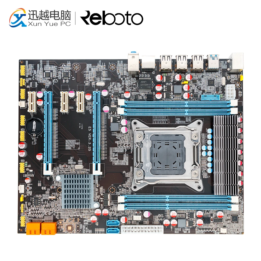 

100% OEM New X79 E5 3.2G Desktop Motherboard X79 LGA 2011 For I7 E5-V1 E5-V2 DDR3/ECC 64G 2*PCI-E SATA3 USB3.0 All-Solid ATX